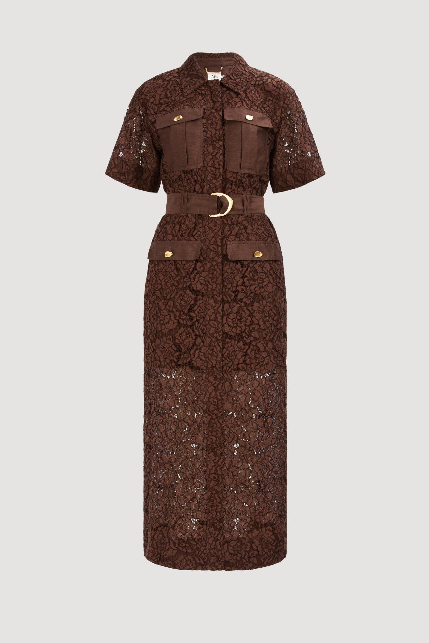 Mystic Lace Shirt Dress