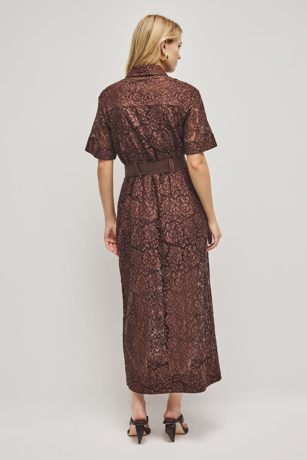 Mystic Lace Shirt Dress
