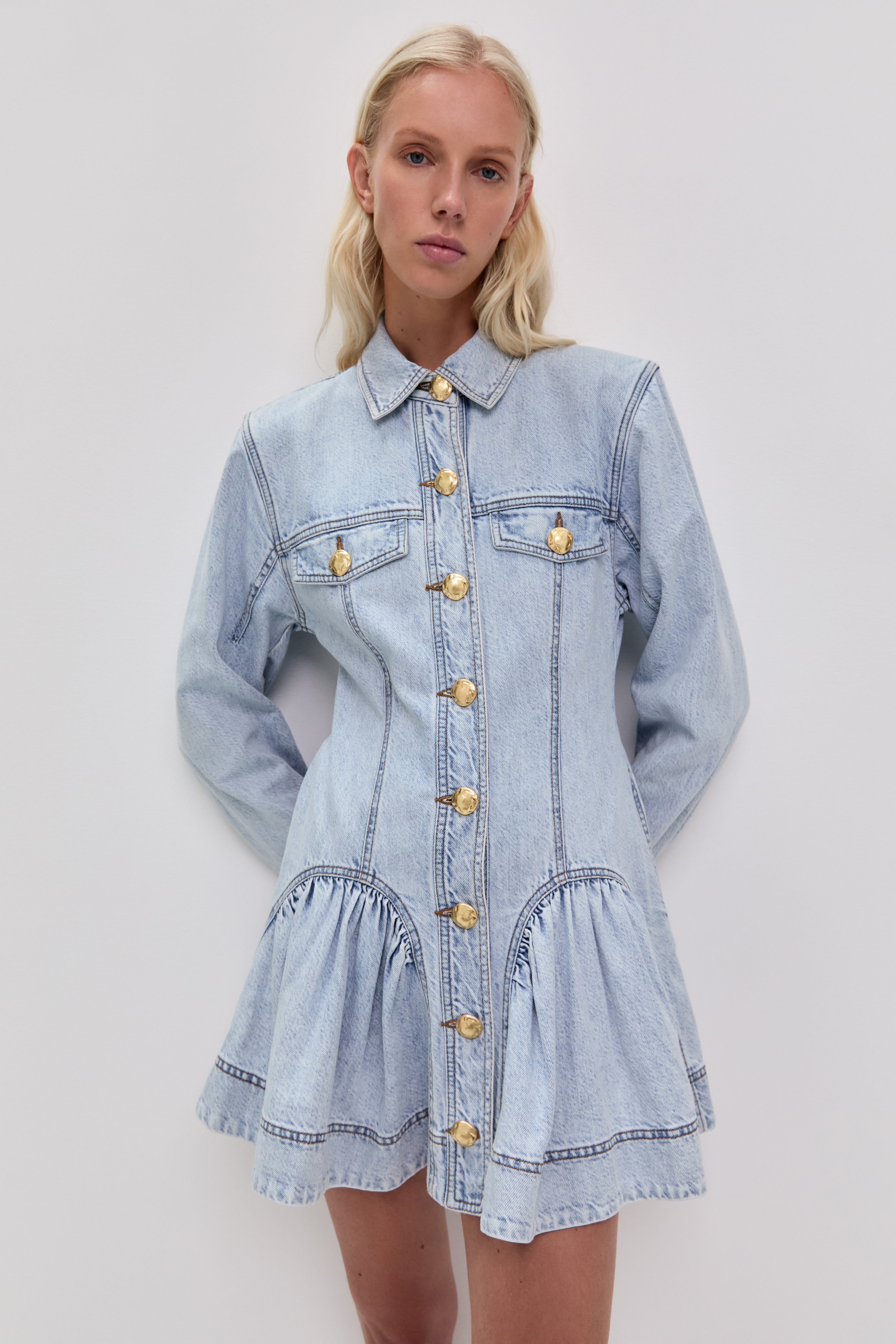 Noa Denim Mini Dress