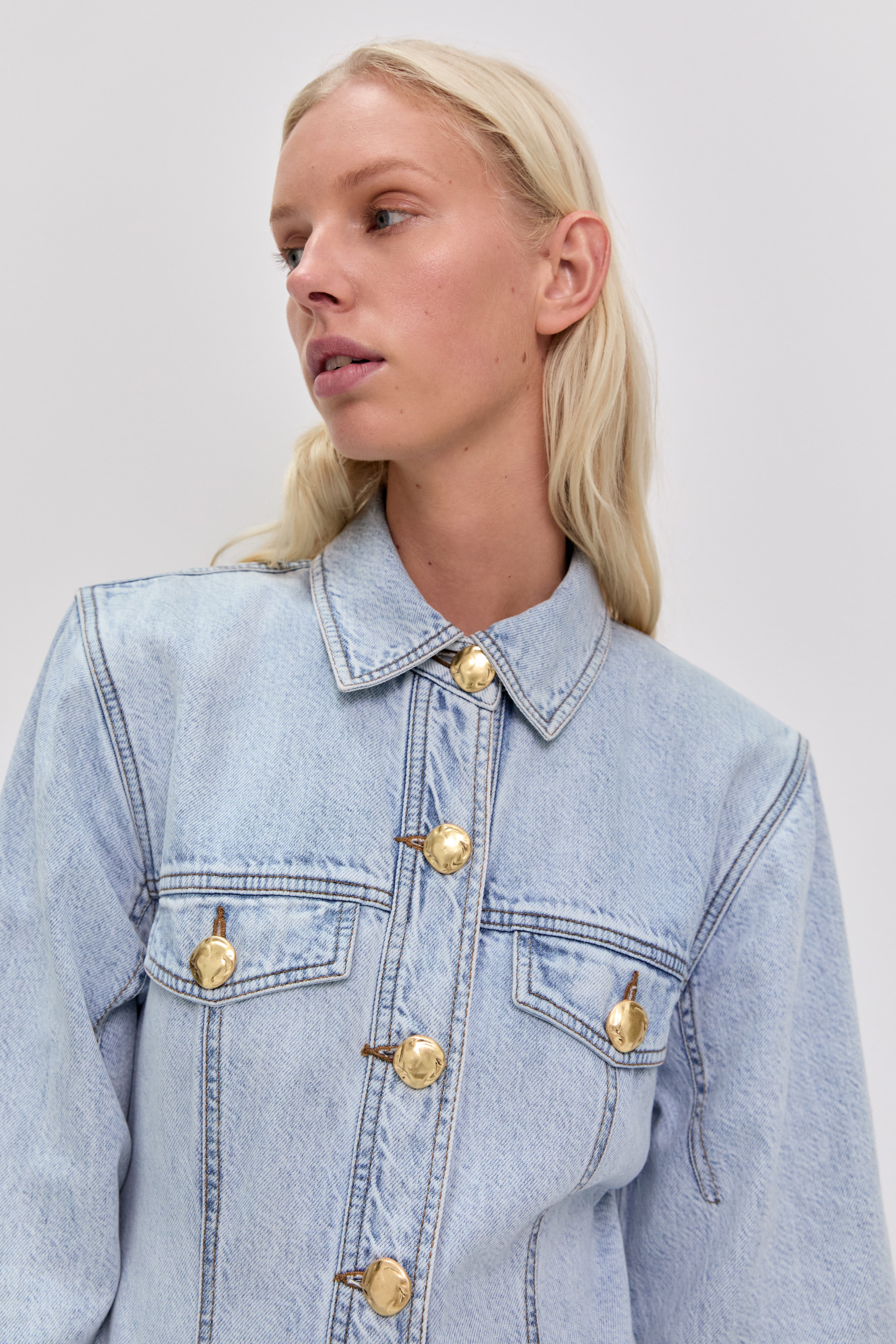 Noa Denim Mini Dress