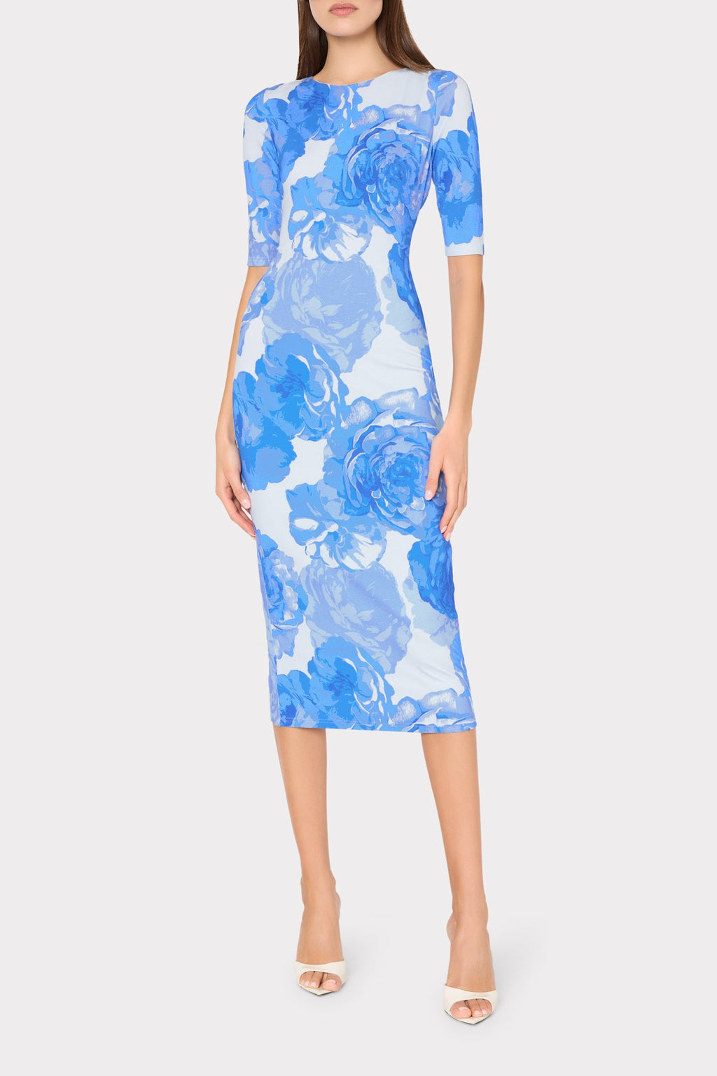Abbygail Printed Jersey Dress