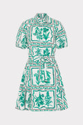 Juni Printed Poplin Dress