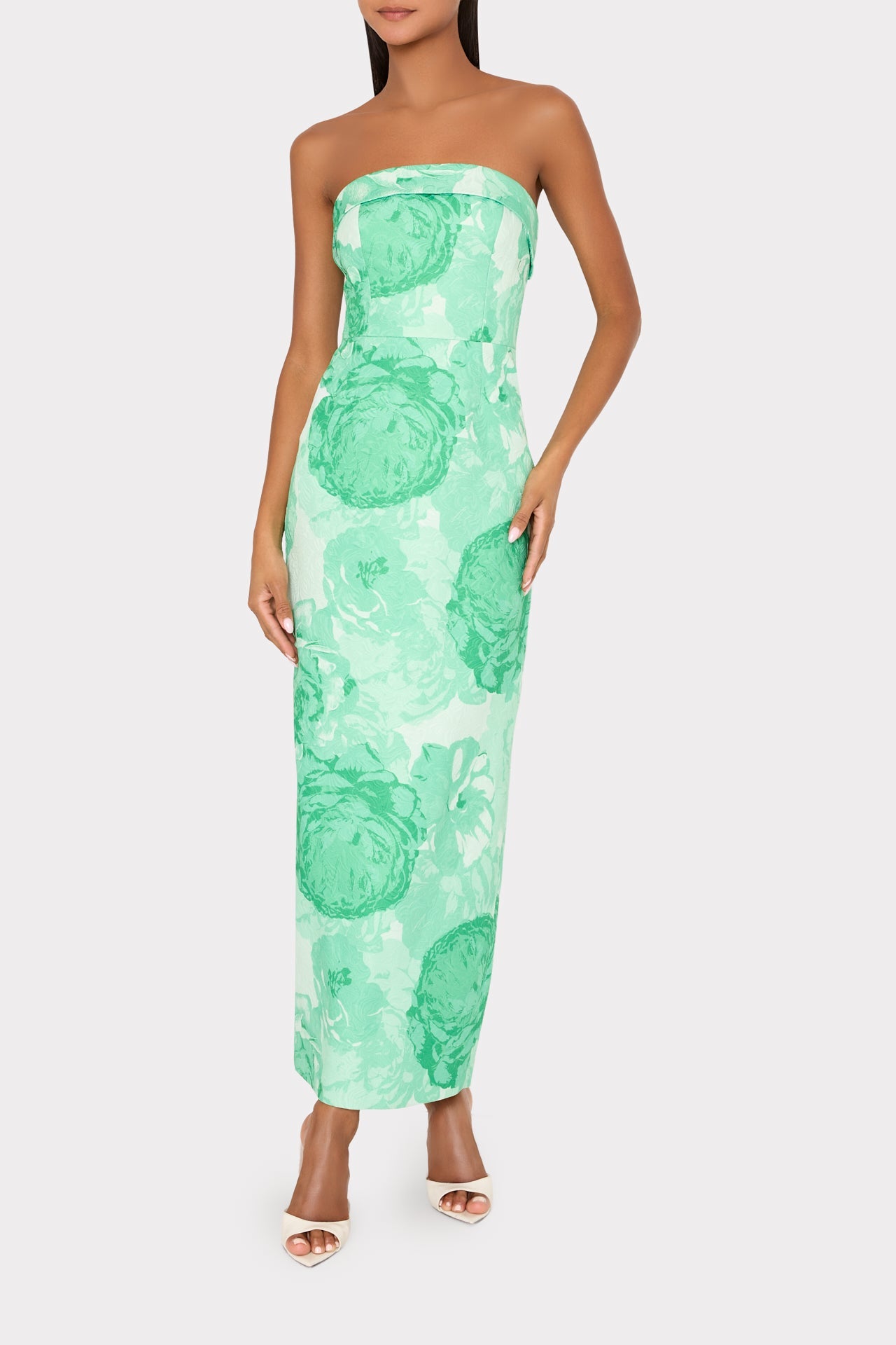 Ella Jacquard Maxi Dress