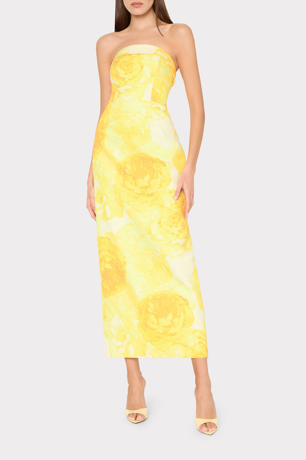 Ella Jacquard Maxi Dress