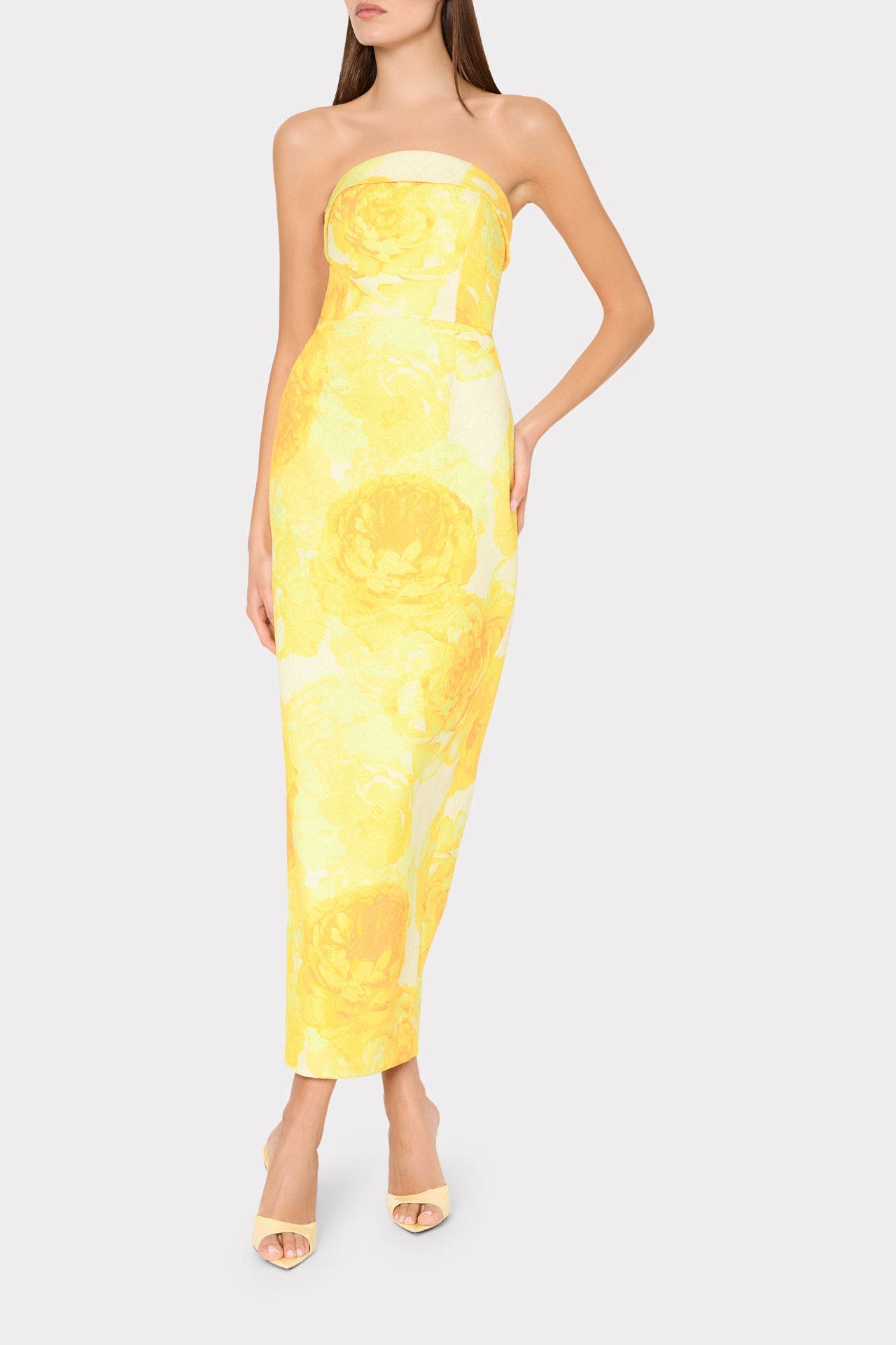 Ella Jacquard Maxi Dress