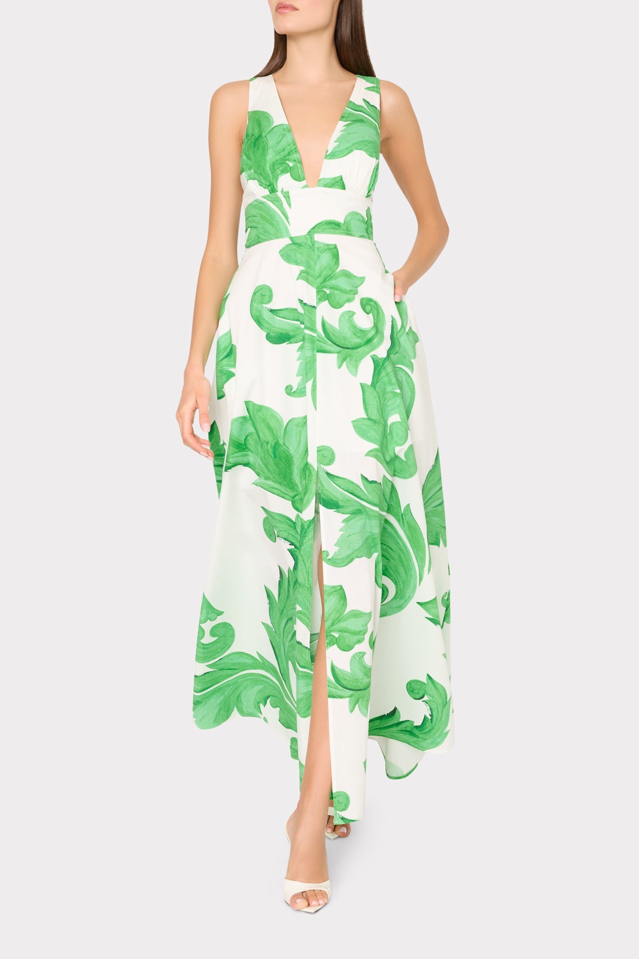 Catarina Printed Poplin Dress