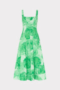 Nia Printed Poplin Dress
