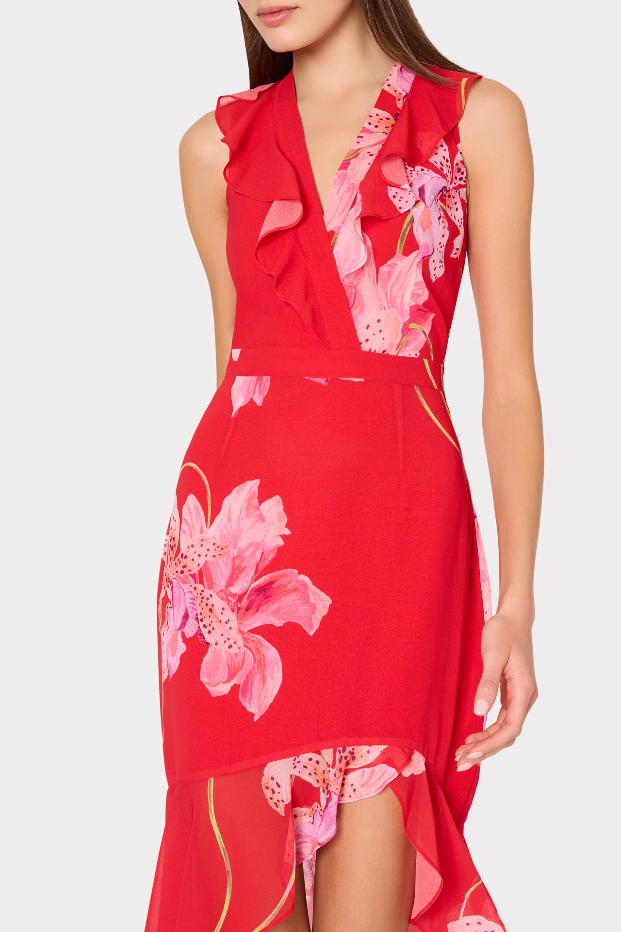 Nanci Printed Midi Dress