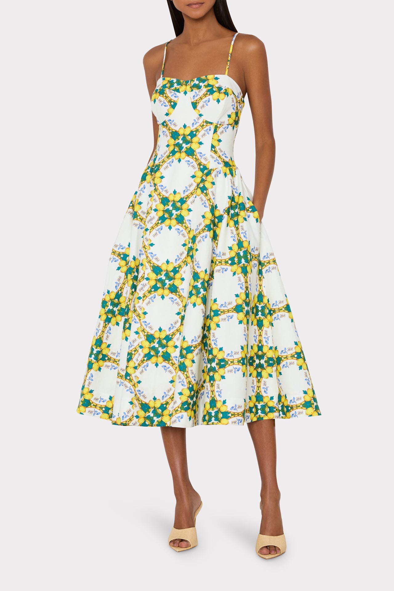 Livna Printed Maxi Dress
