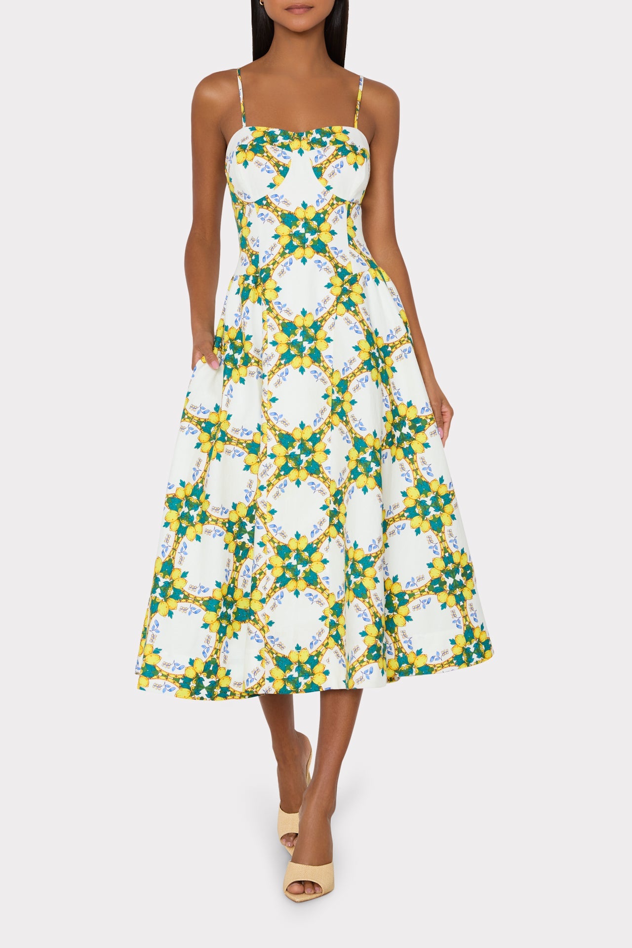 Livna Printed Maxi Dress