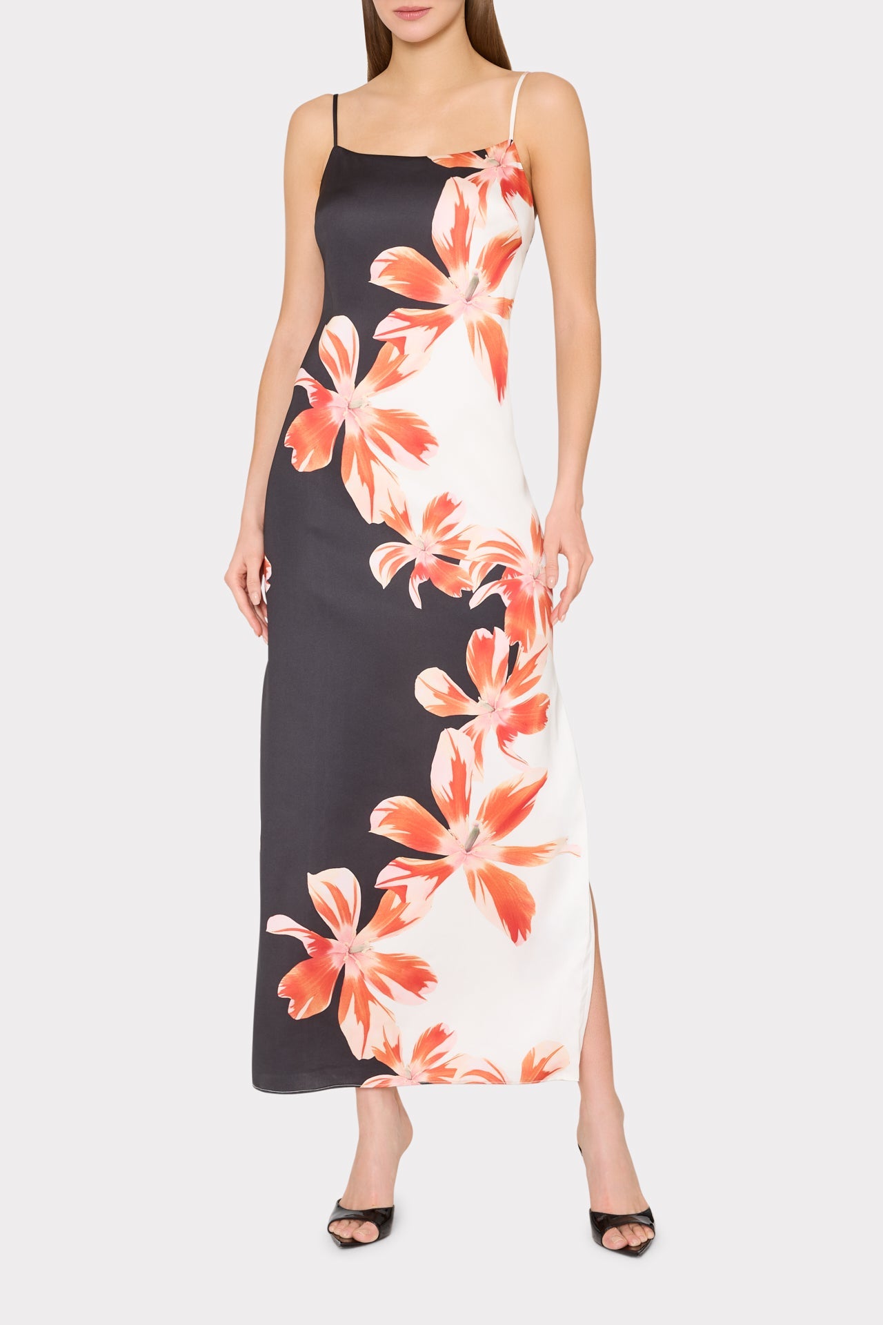Lily Tropical Flame Dress