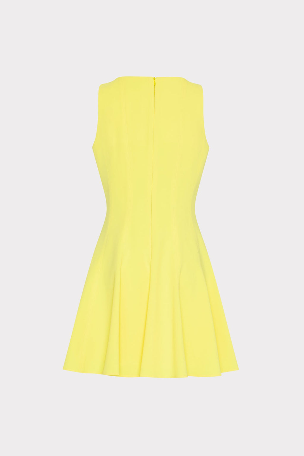 Sleeveless Stretch Cady Fit And Flare
