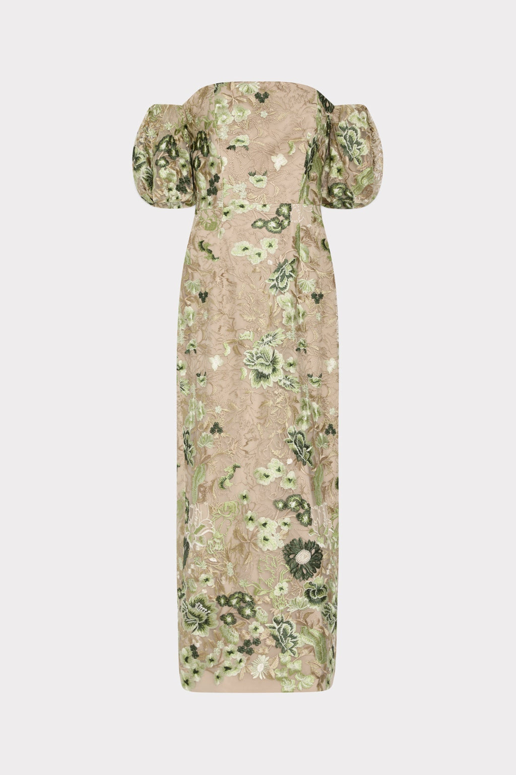 Nene Embroidered Mesh Dress