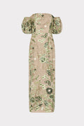 Nene Embroidered Mesh Dress