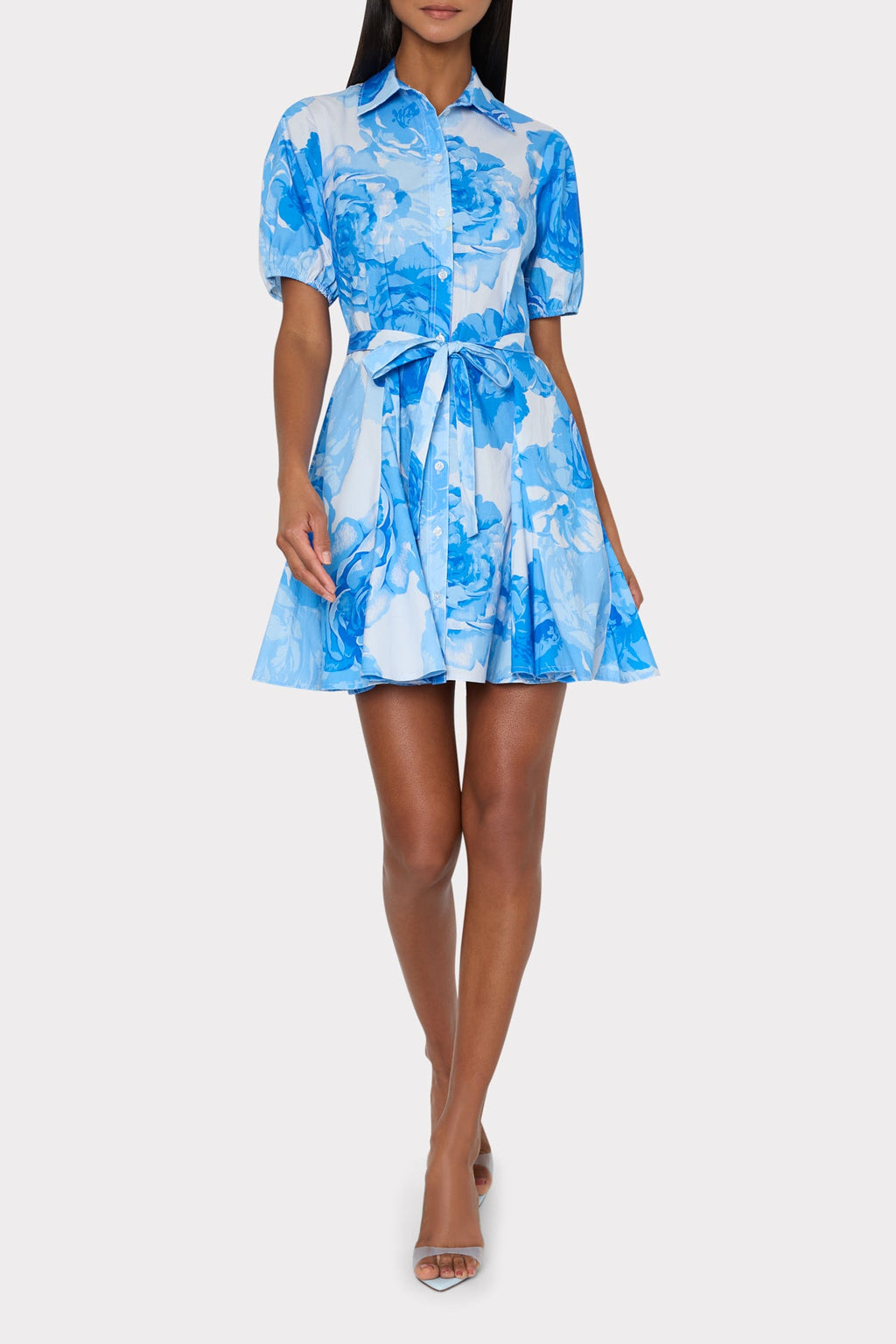 Juni Printed Poplin Dress