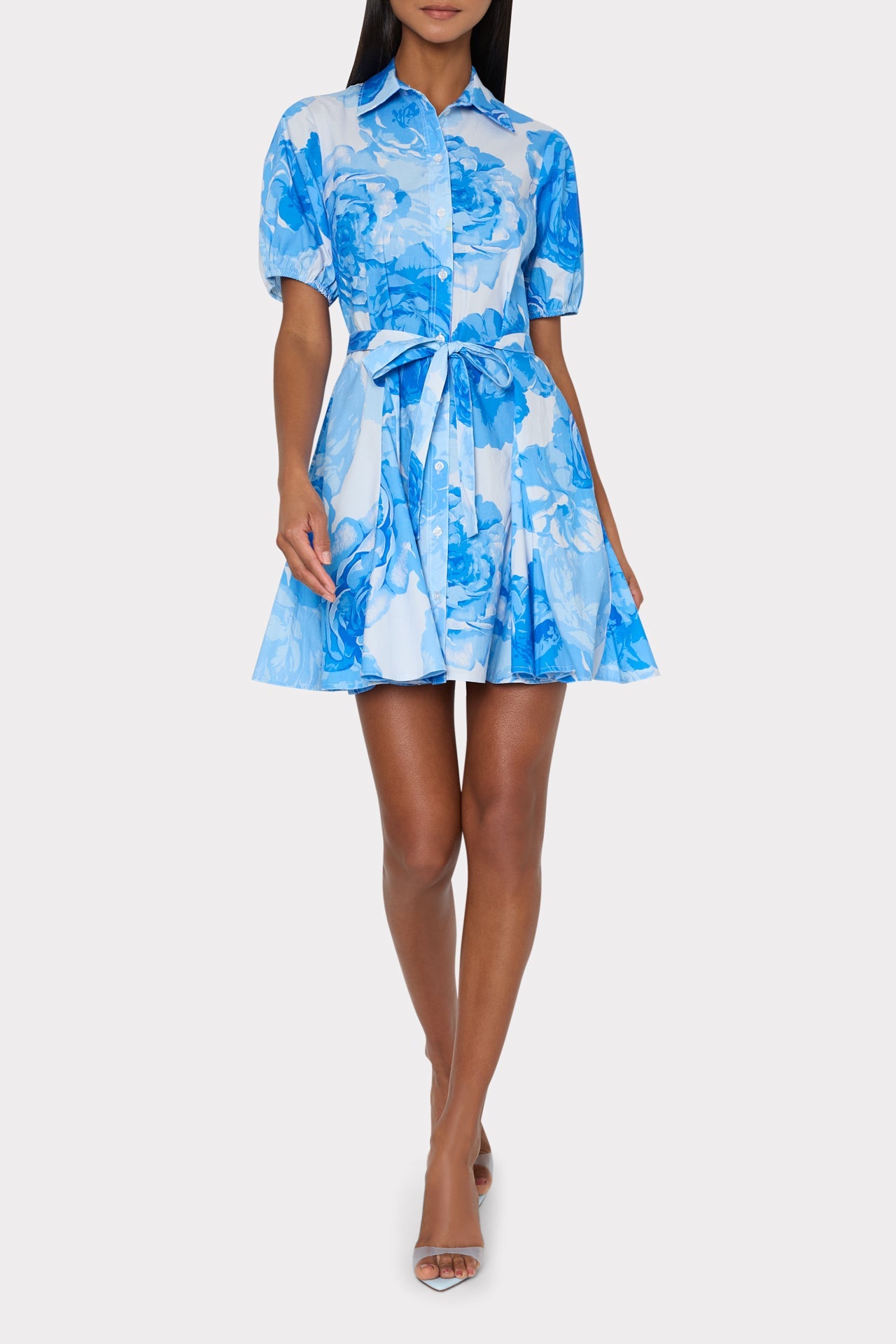 Juni Printed Poplin Dress