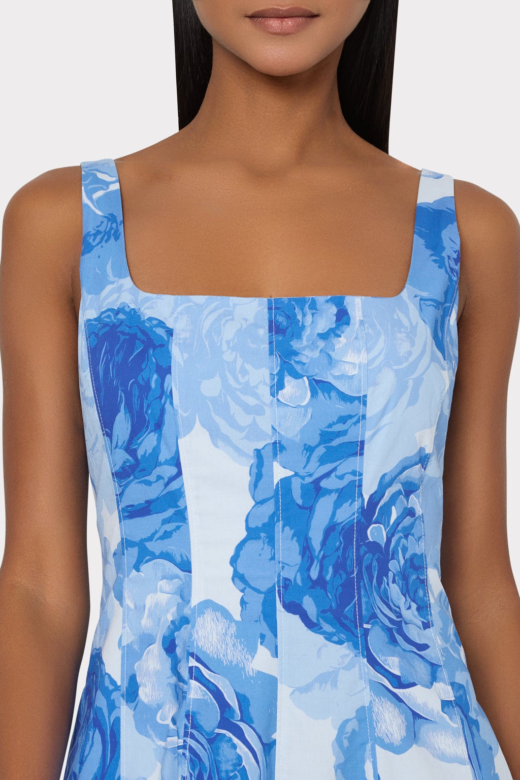 Nia Printed Poplin Dress