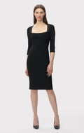 SQUARE NECK ICON DRESS
