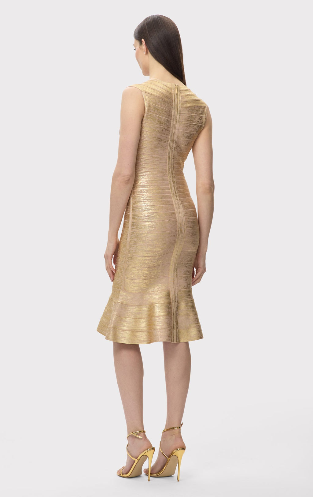 THE METALLIC SOPHIE DRESS