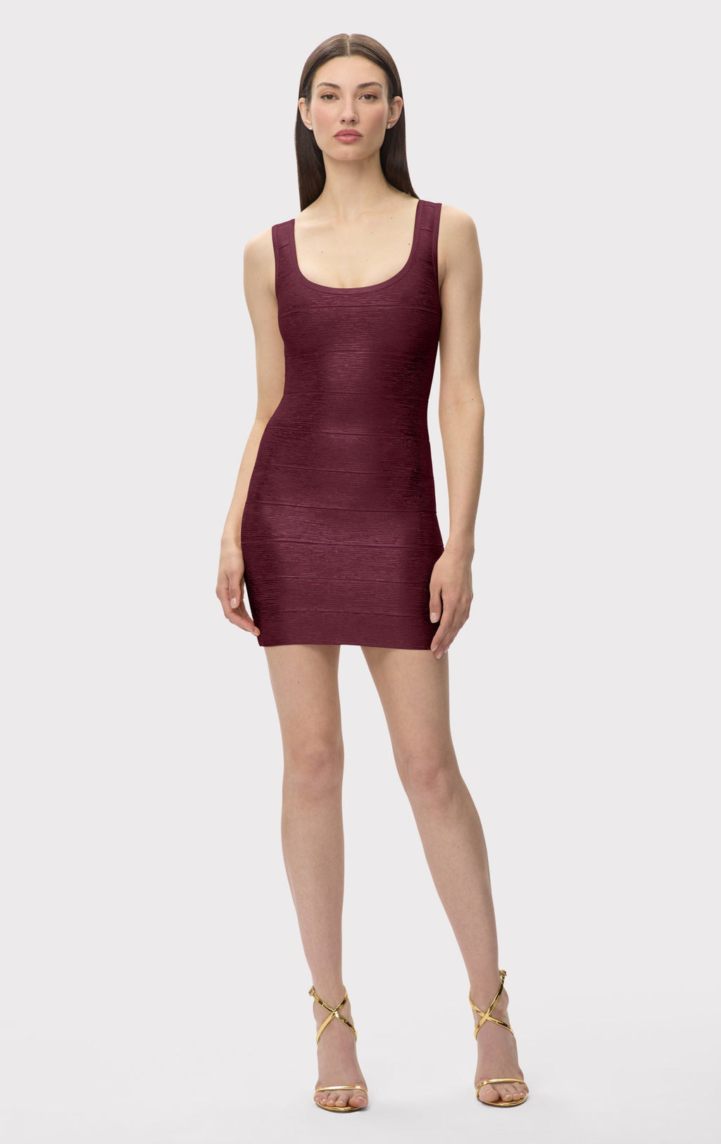 THE METALLIC GABRIELLA DRESS