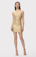 THE METALLIC GABRIELLA DRESS