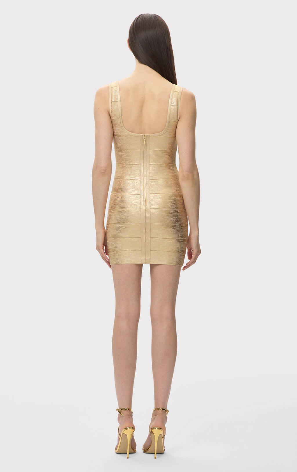 THE METALLIC GABRIELLA DRESS
