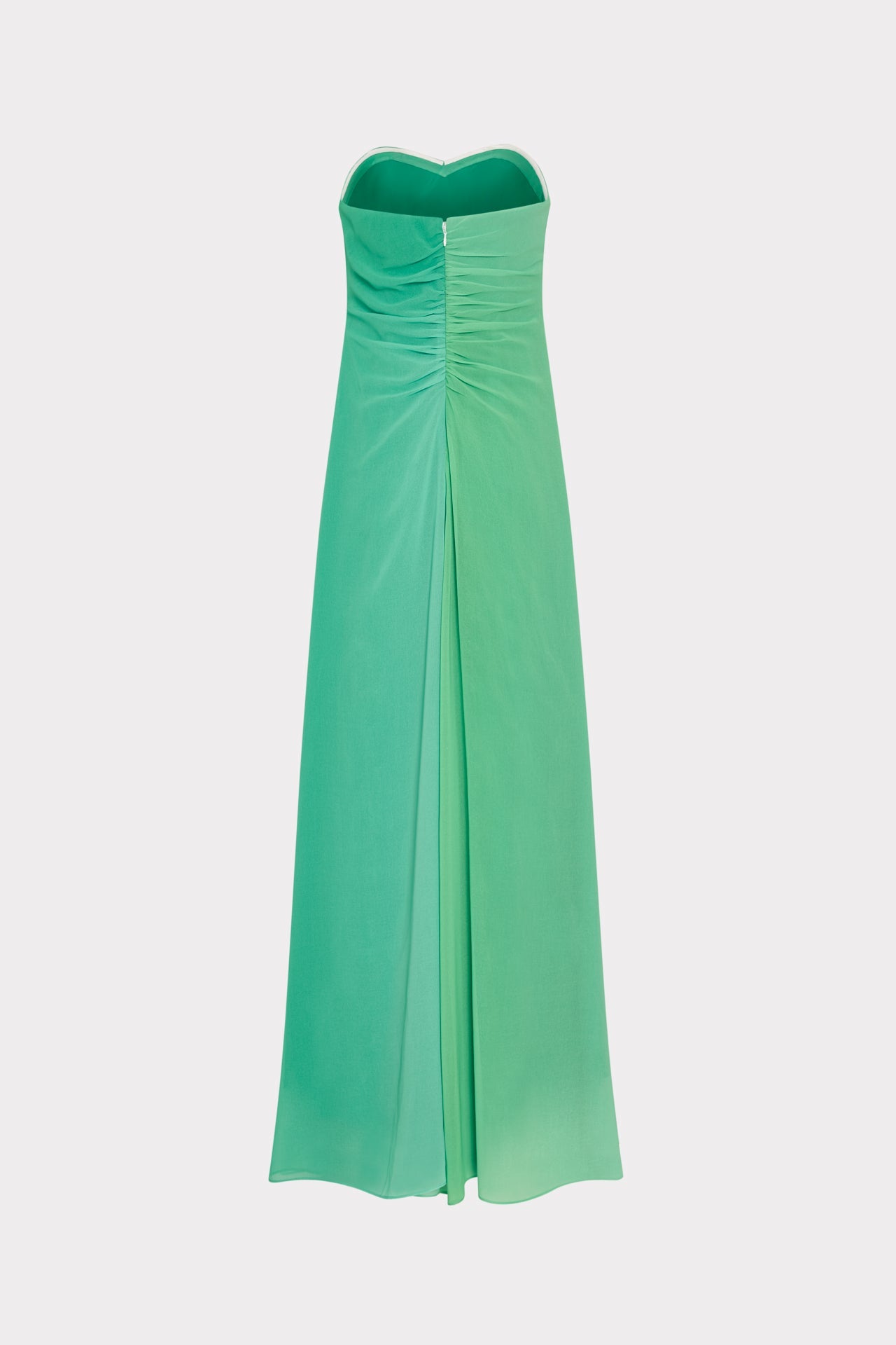 Sunset Stripe Strapless Dress