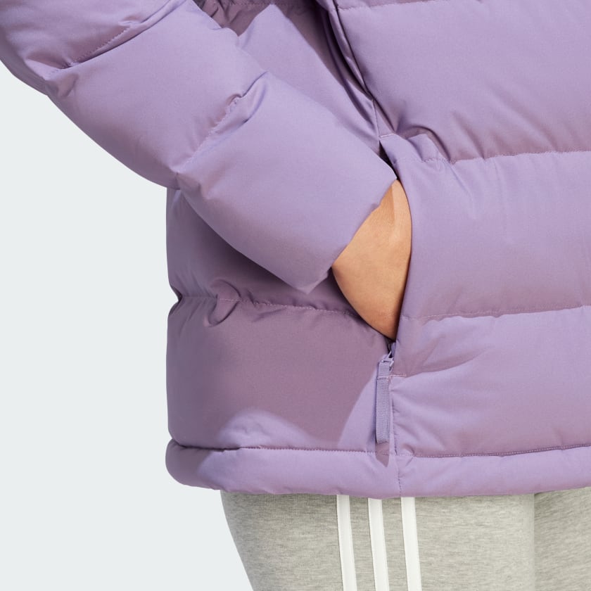 Women's adidas Helionic Hooded Down Jacket