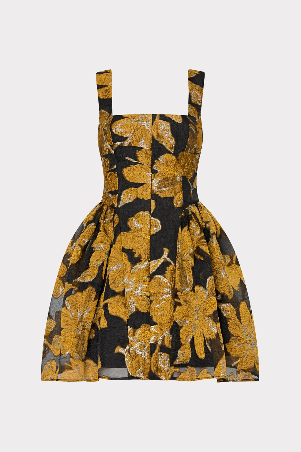 Erin Sleeveless Brocade Mini Dress