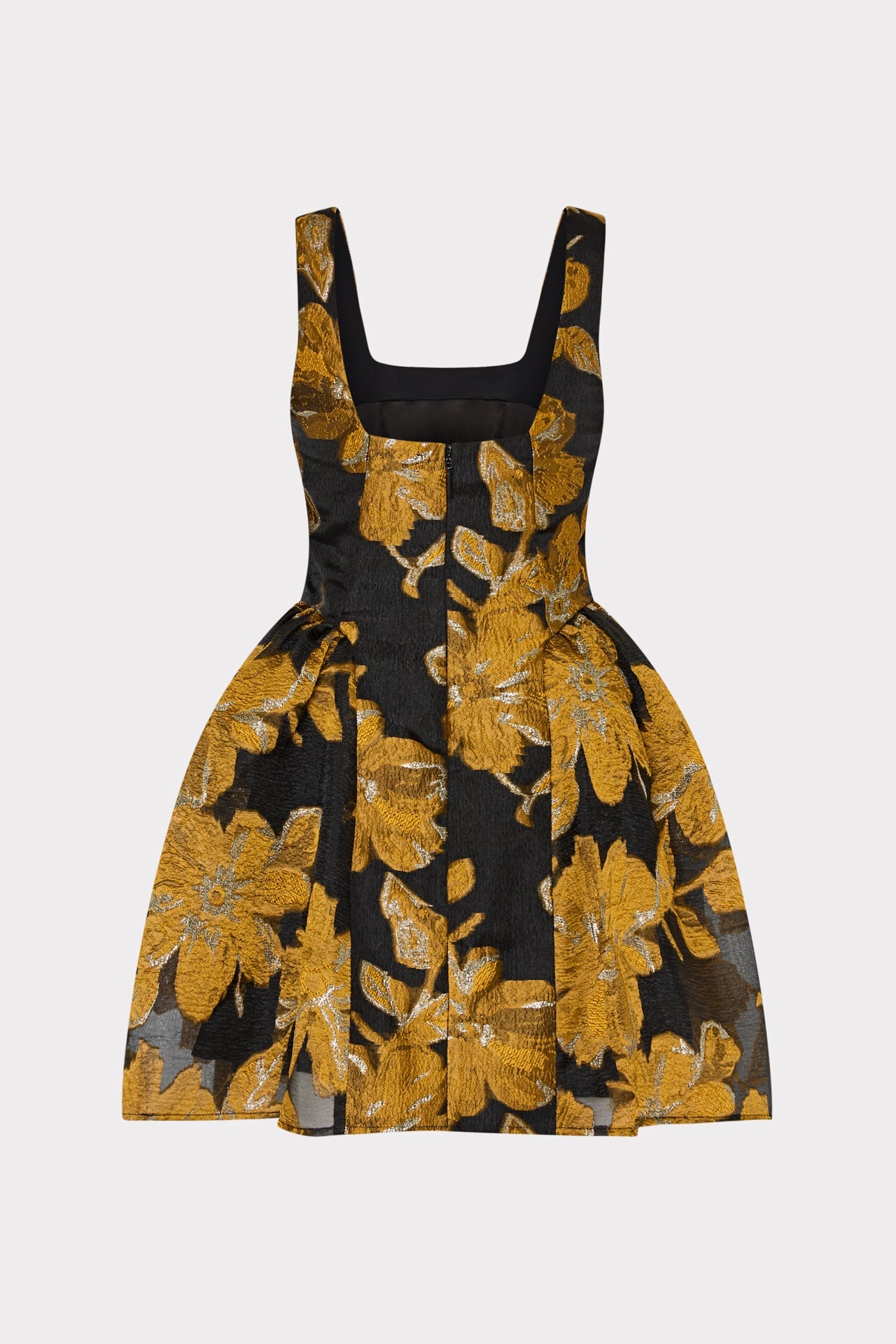 Erin Sleeveless Brocade Mini Dress
