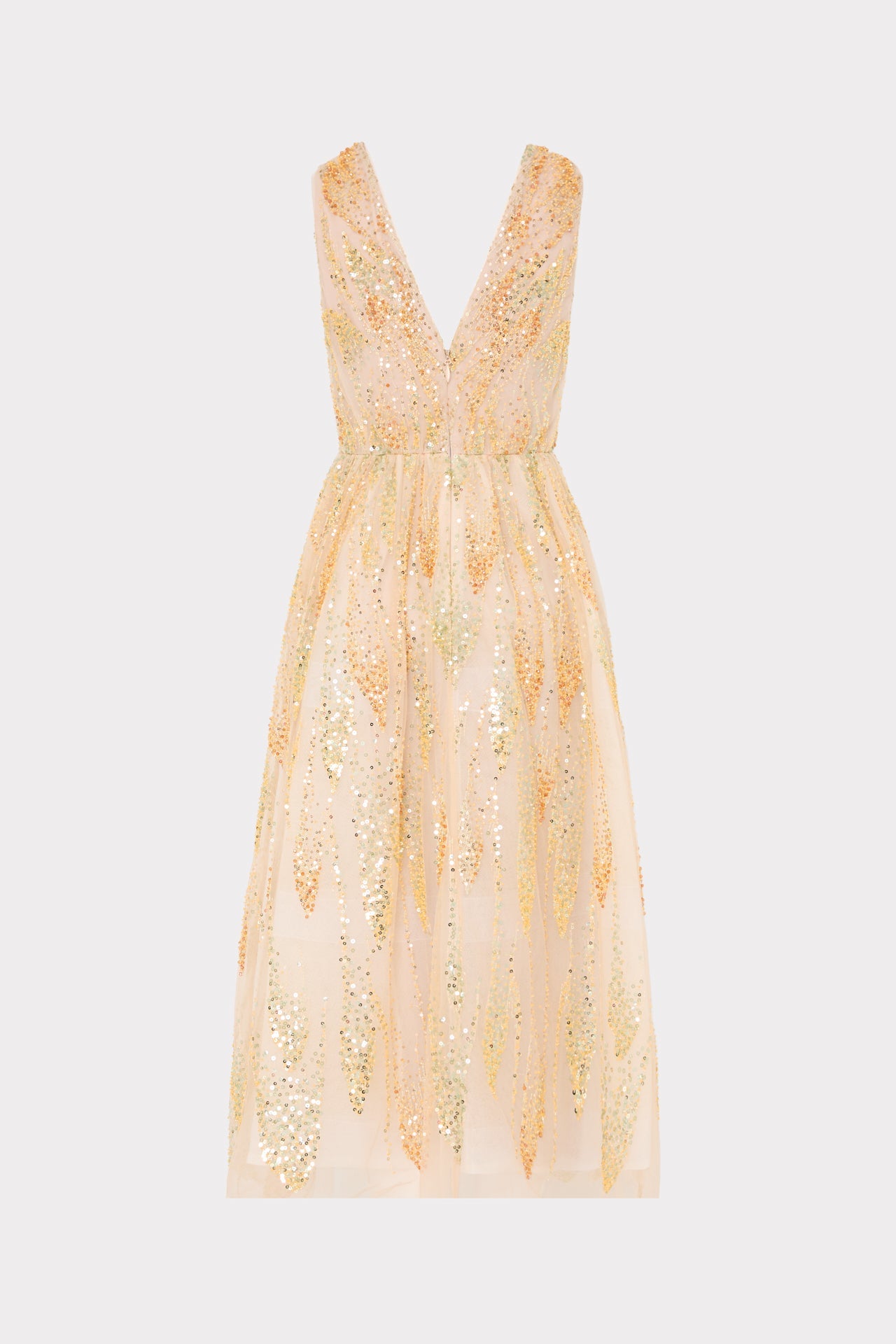 Tinsley Tulle Sequin Embroidered Dress