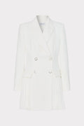 Noora Pleated Blazer Dress