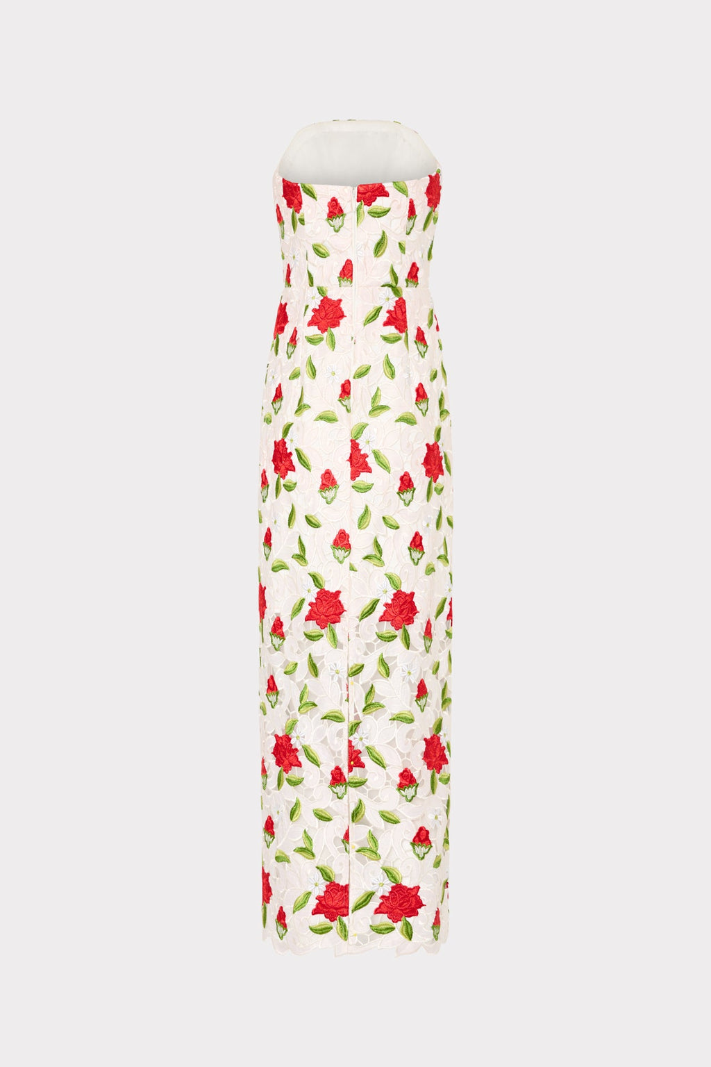 Kait Rose Embroidered Lace Dress