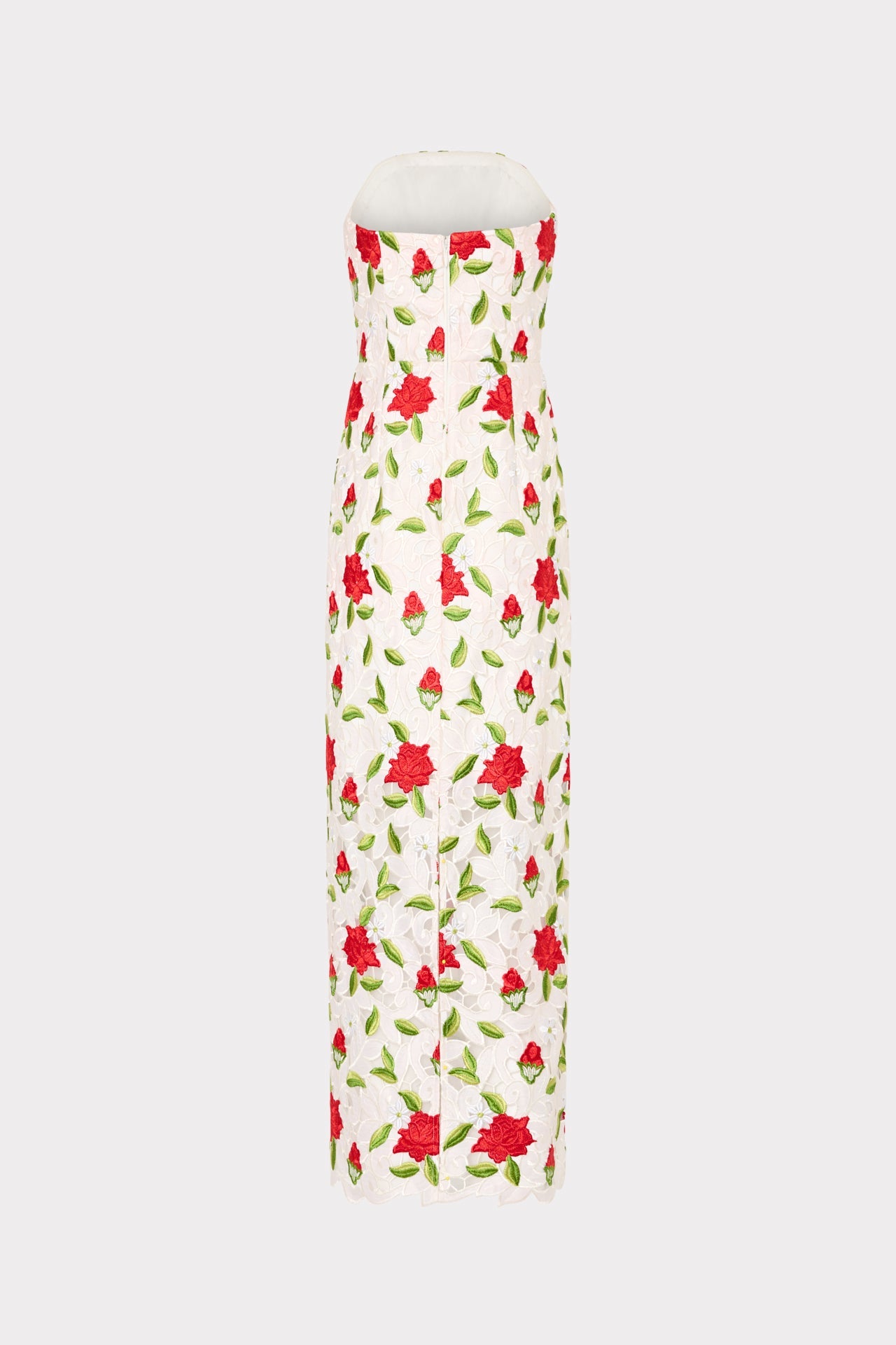 Kait Rose Embroidered Lace Dress