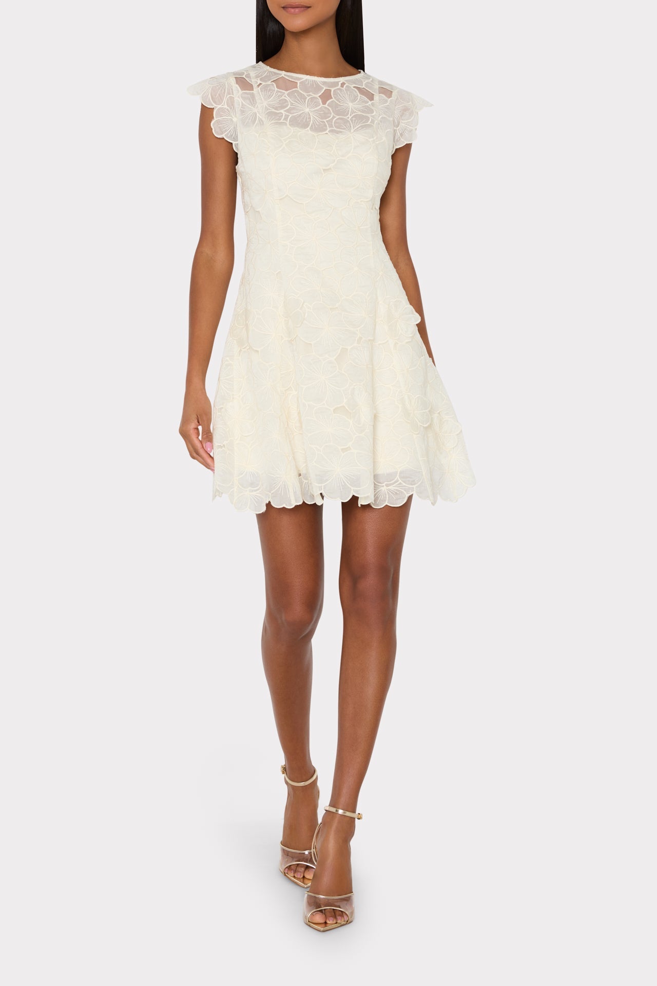Myla Embroidered Mini Dress
