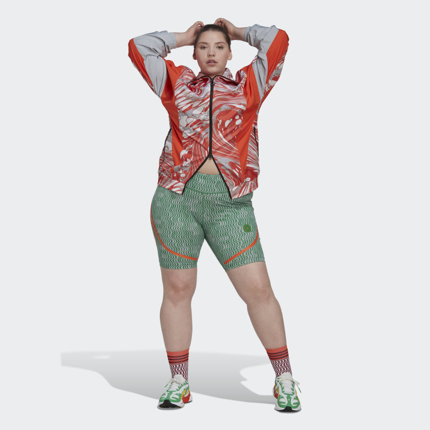 Women's adidas  by Stella McCartney TruePurpose Printed Cycling Leggings - Plus Size