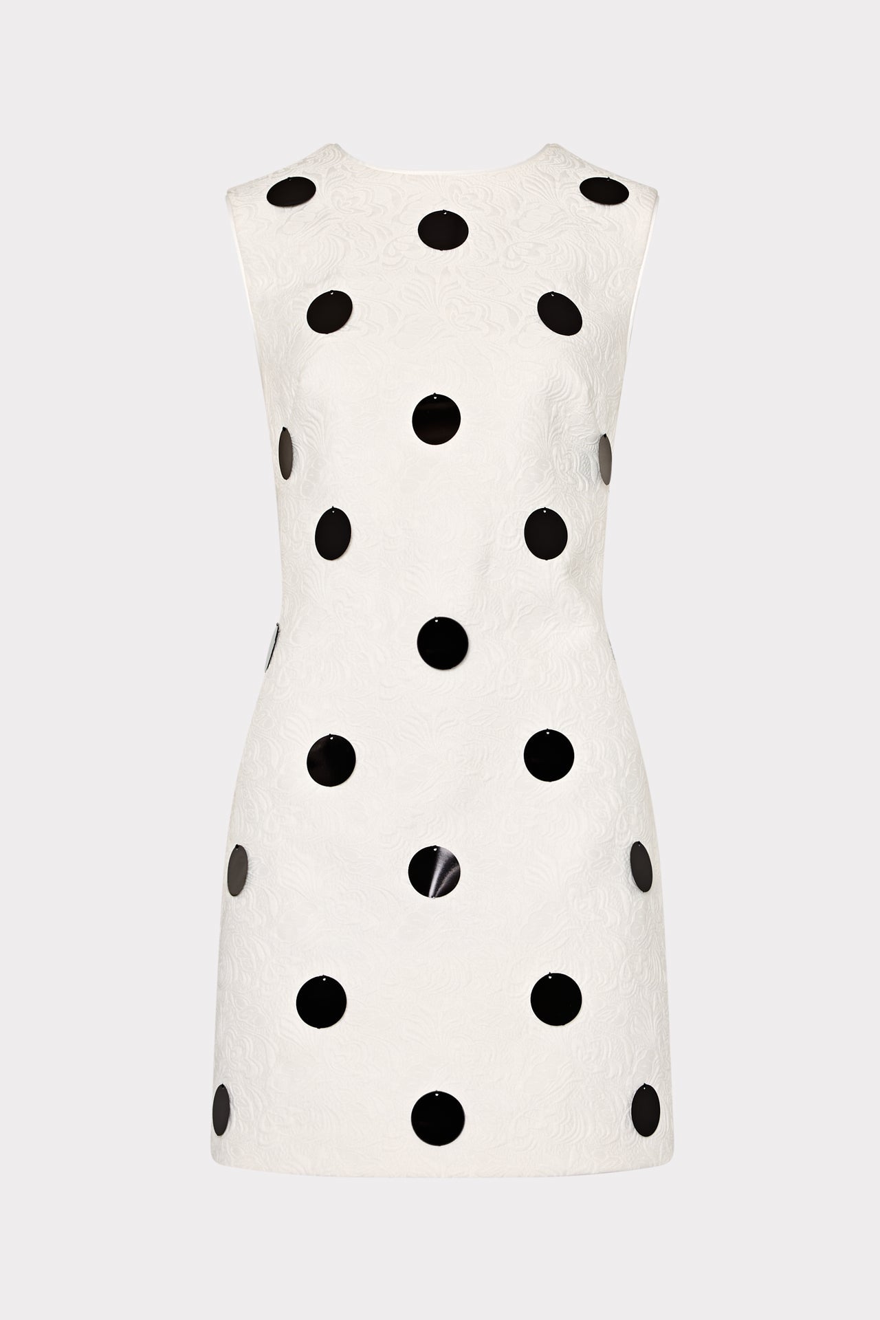 Ivette Polka Dot Pailette Mini Dress