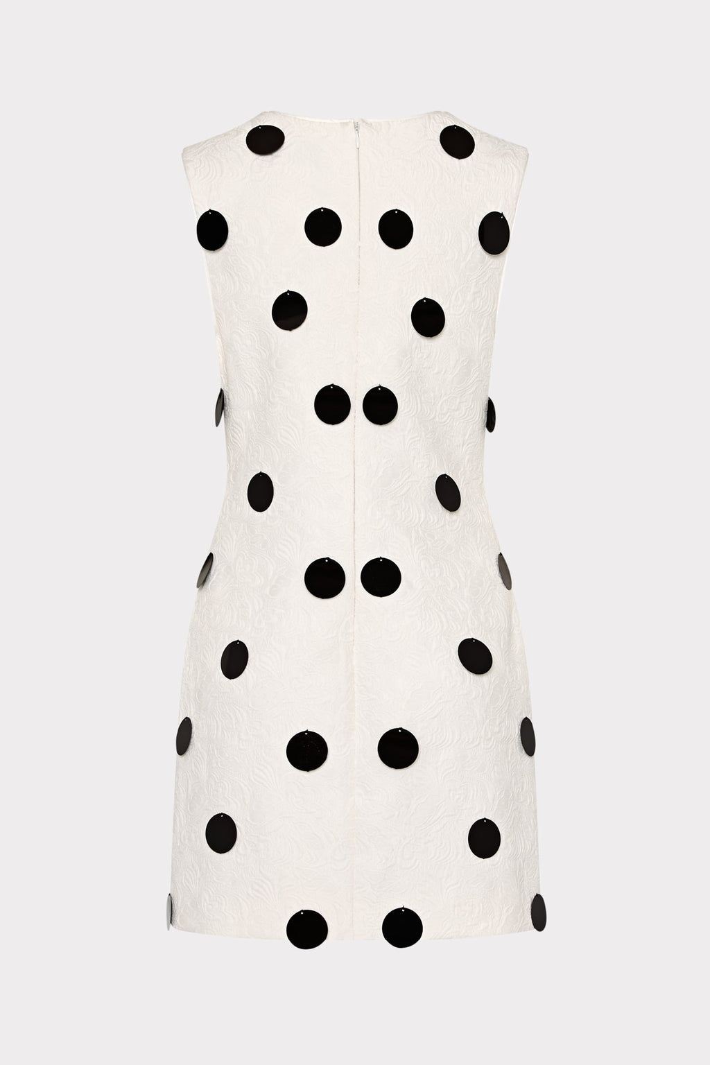 Ivette Polka Dot Pailette Mini Dress