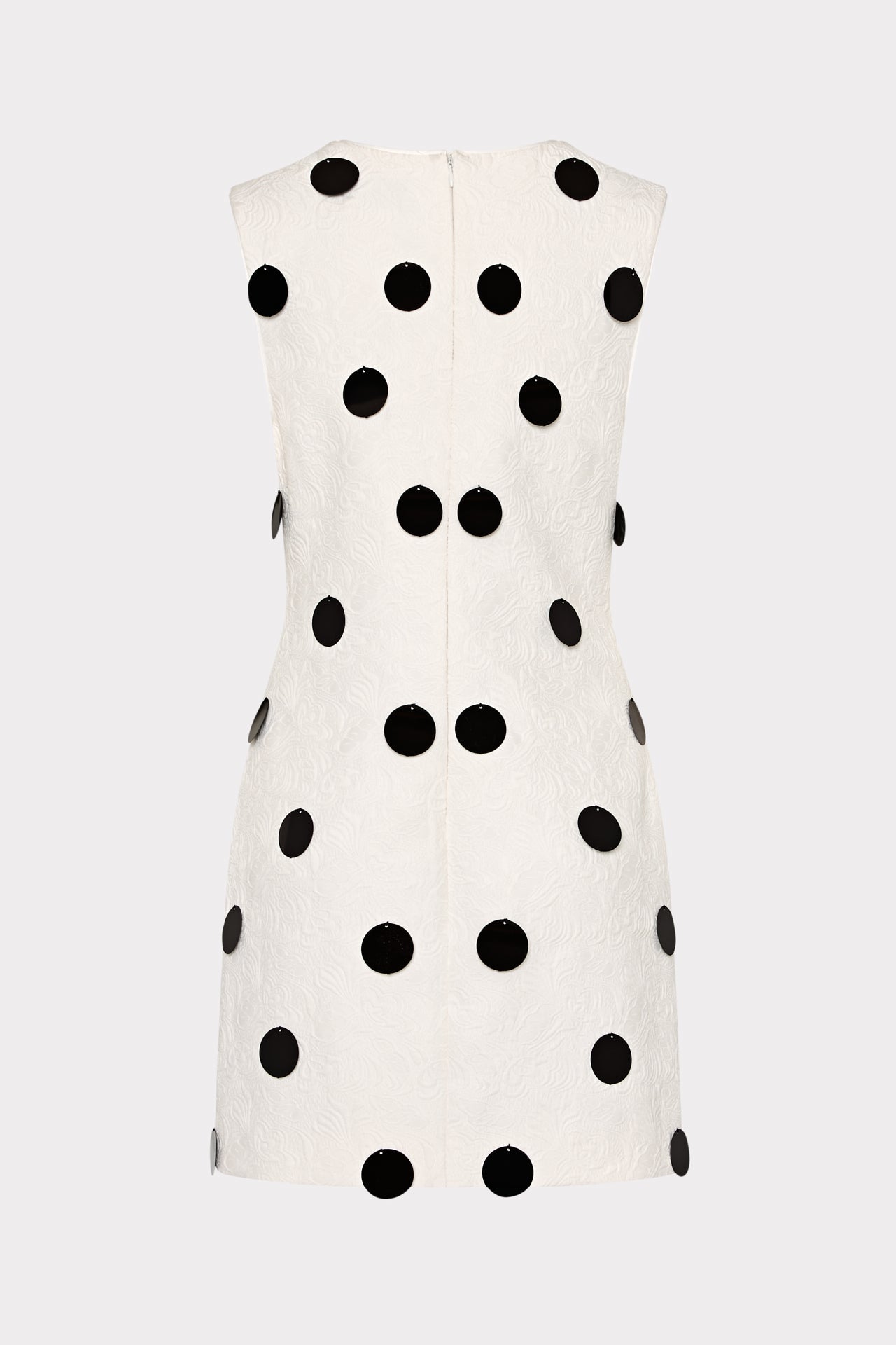 Ivette Polka Dot Pailette Mini Dress