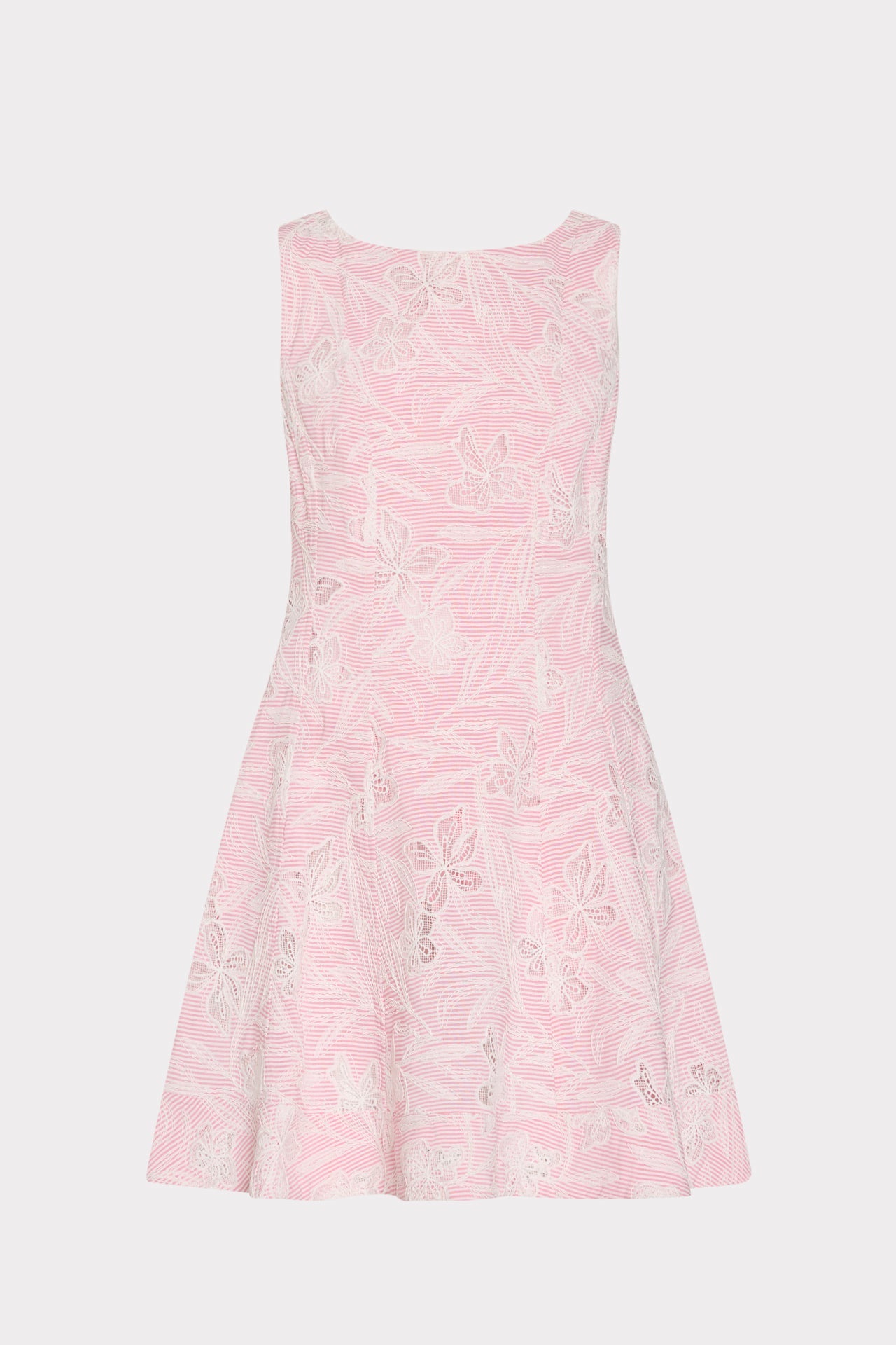 Poppy Embroidered Mini Dress