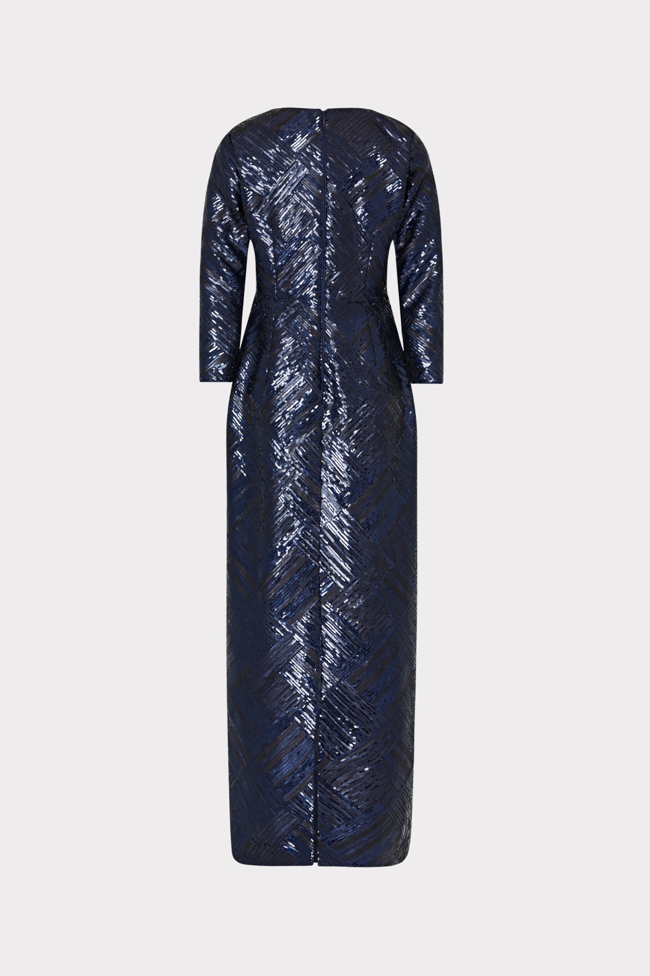 Jenna Long Sleeve Beaded Gown