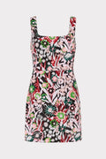 Pink Wildflower Mini Dress