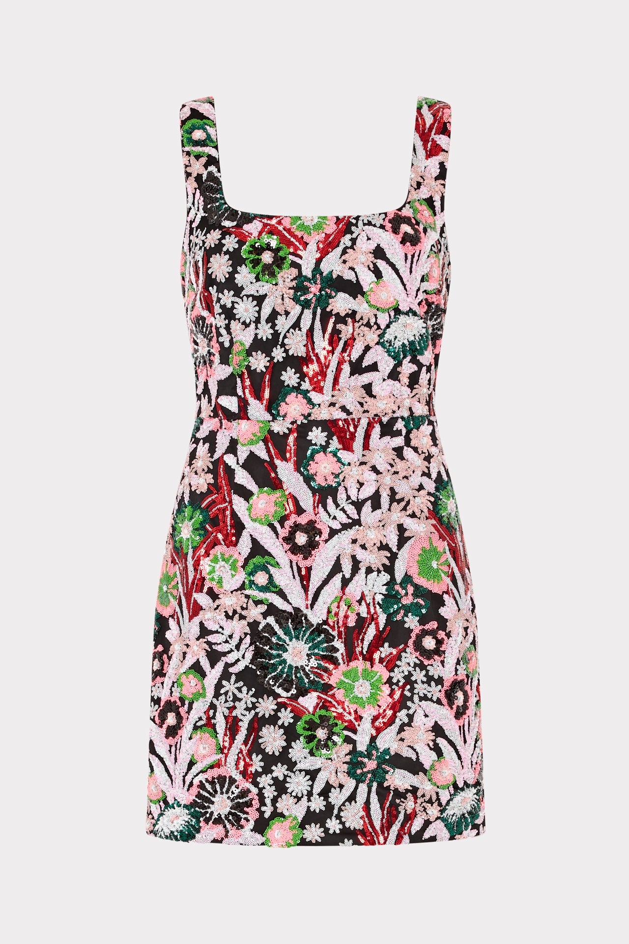 Pink Wildflower Mini Dress