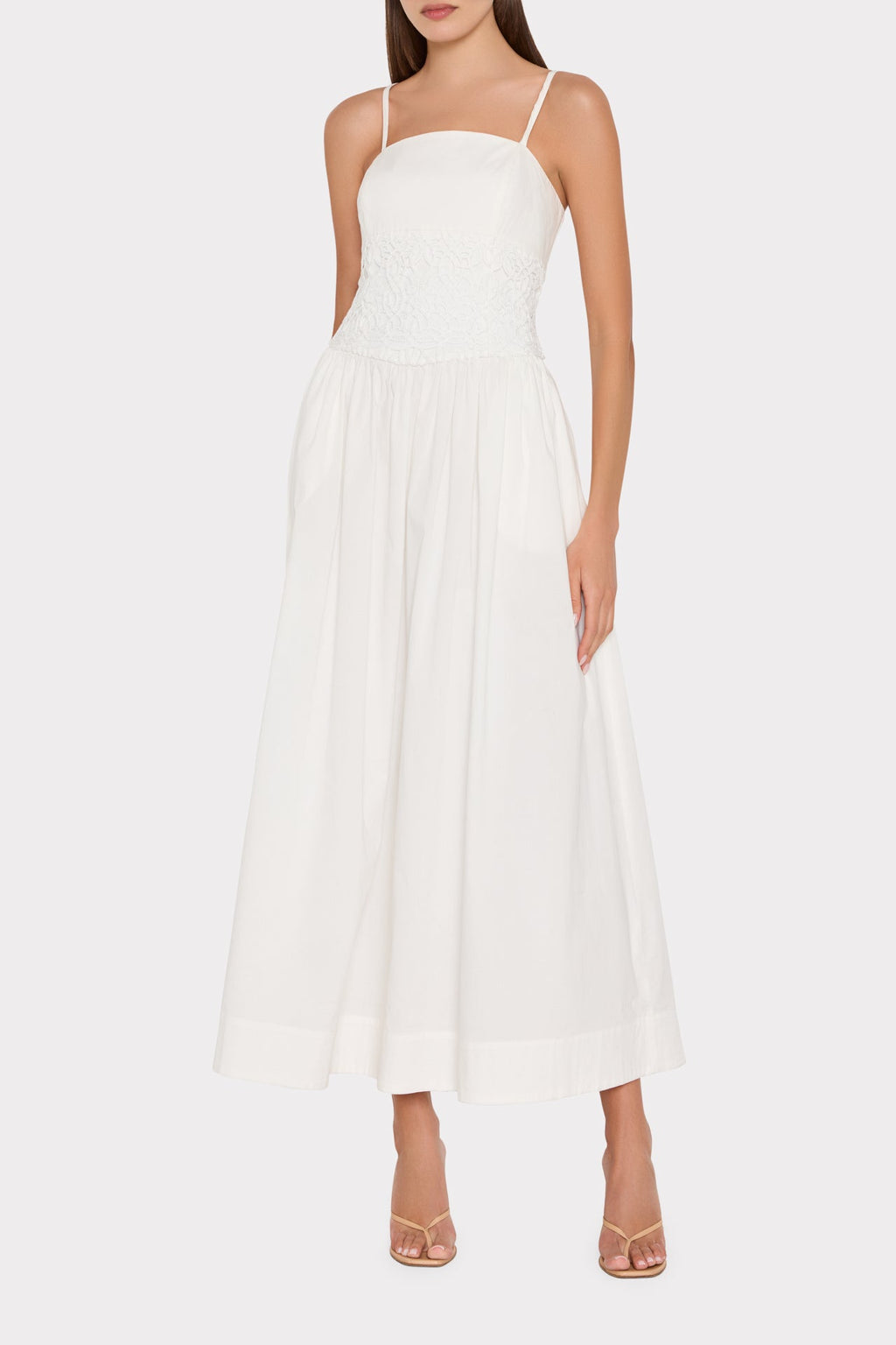 Lou Crochet Maxi Dress