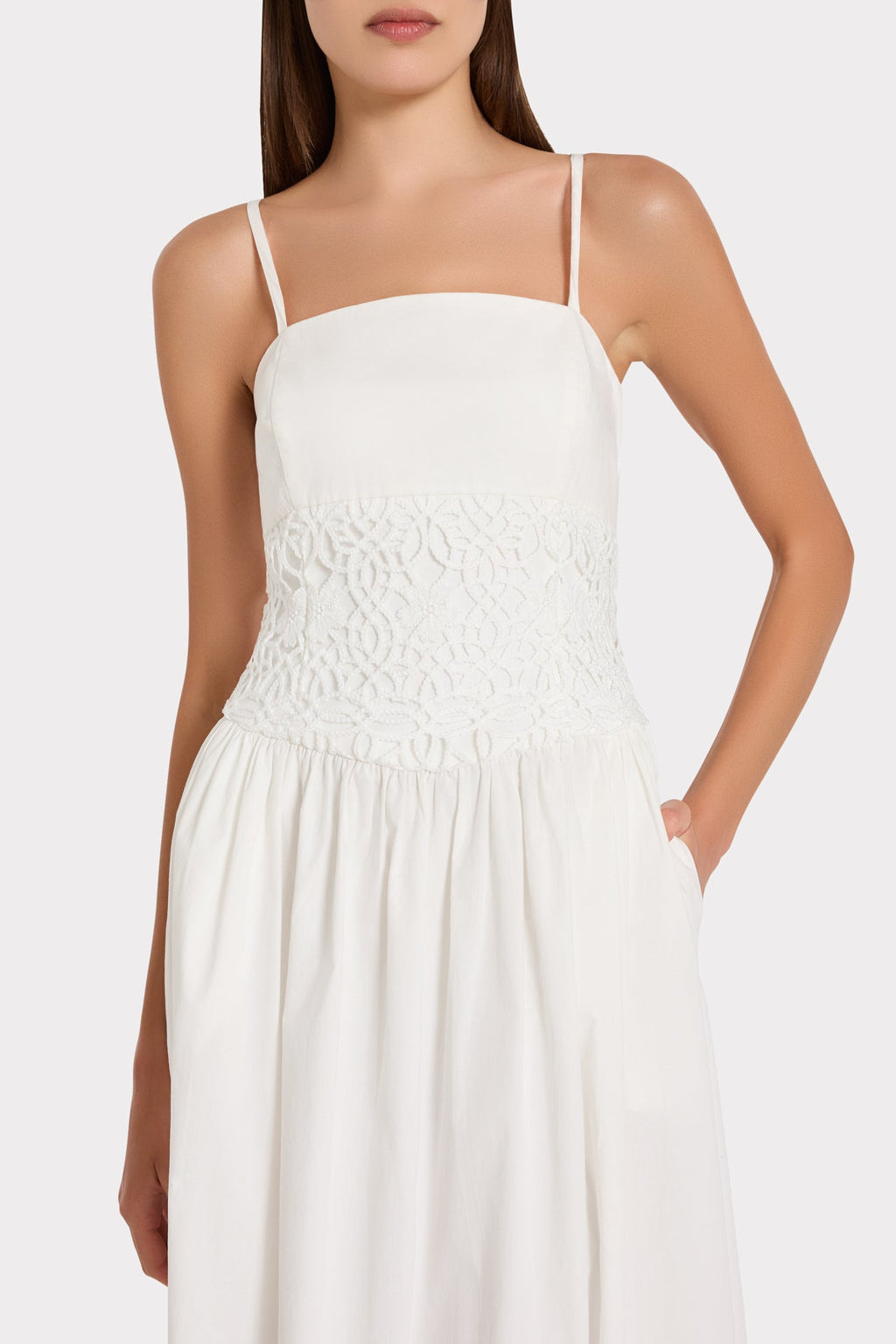 Lou Crochet Maxi Dress
