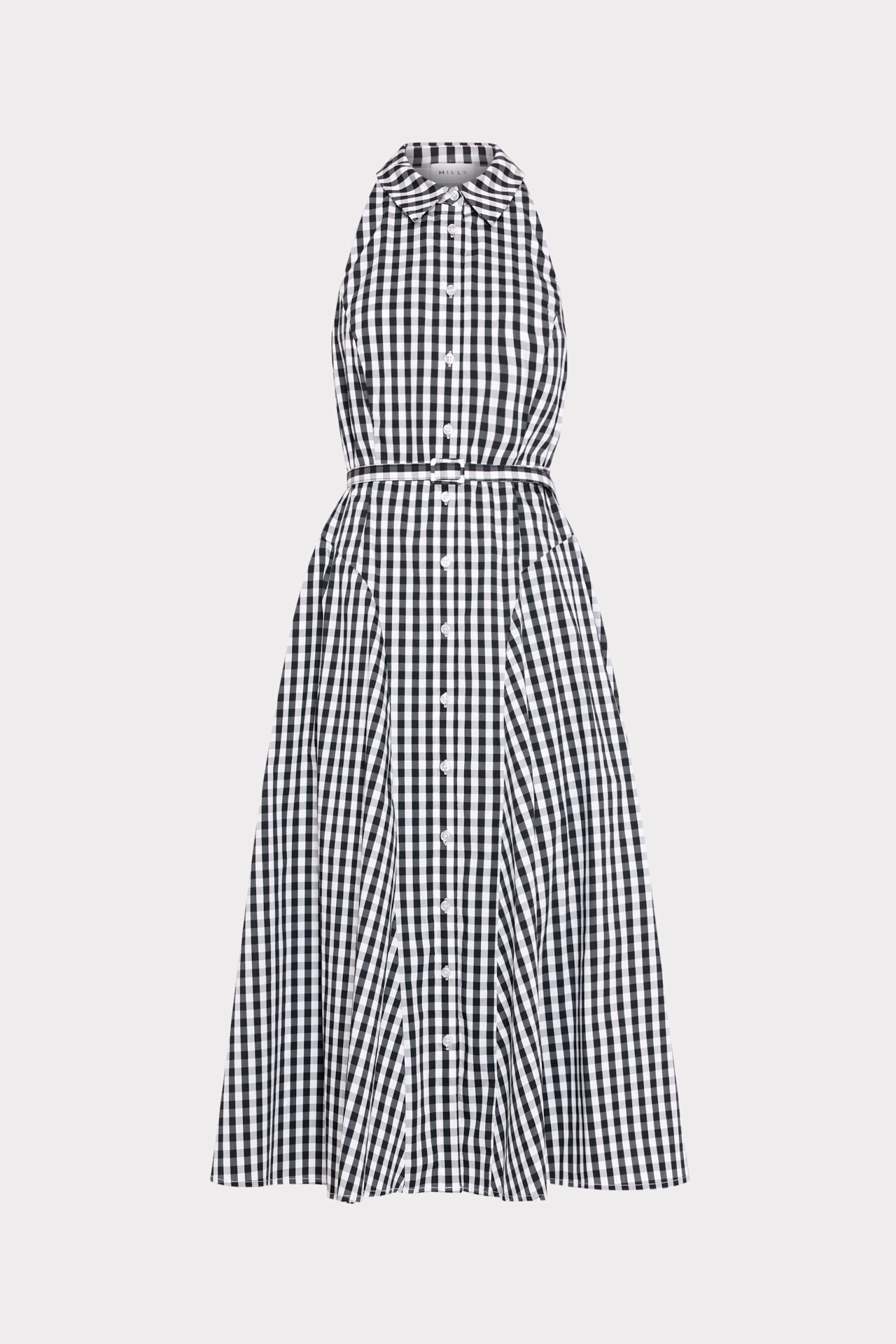 Maxine Gingham Midi Dress