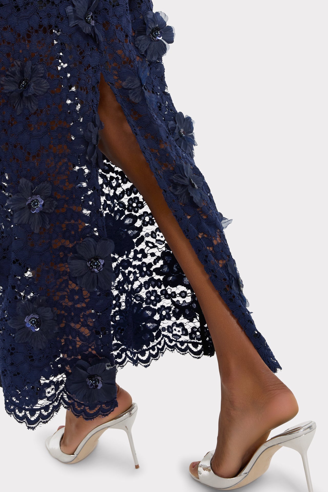 Kait Floral Sequin Dress