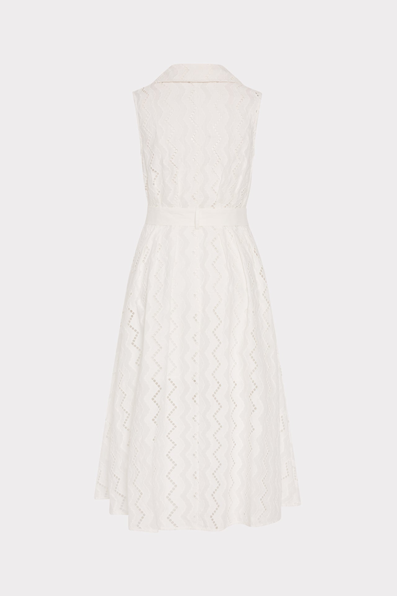 Leya Eyelet Midi Dress