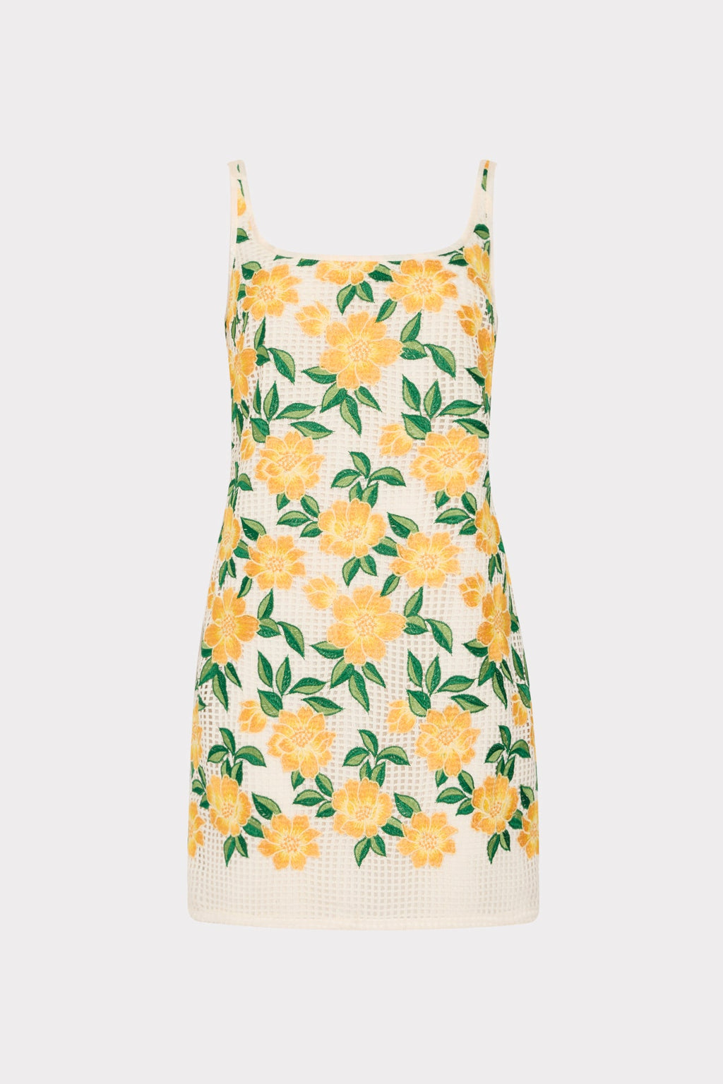 Maria Embroidered Mini Dress