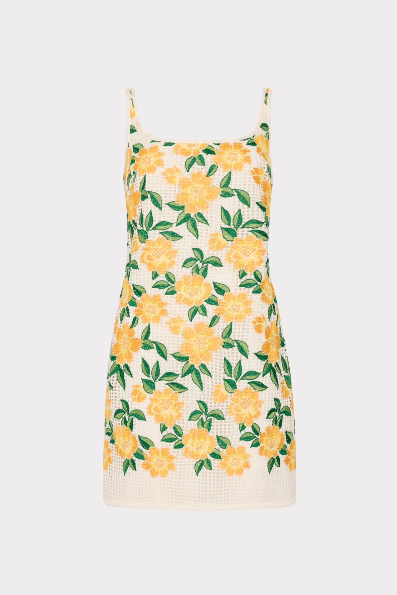 Maria Embroidered Mini Dress